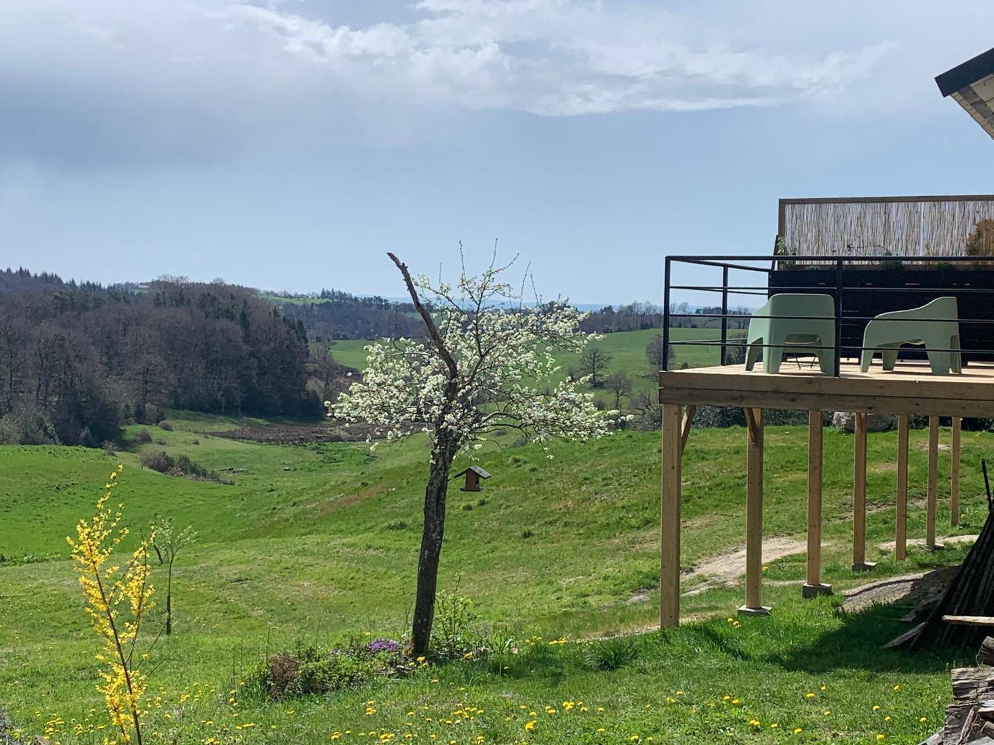 مبيت وإفطار Marcoles Aux Logis De Fonfroide Chez Mylene & David المظهر الخارجي الصورة